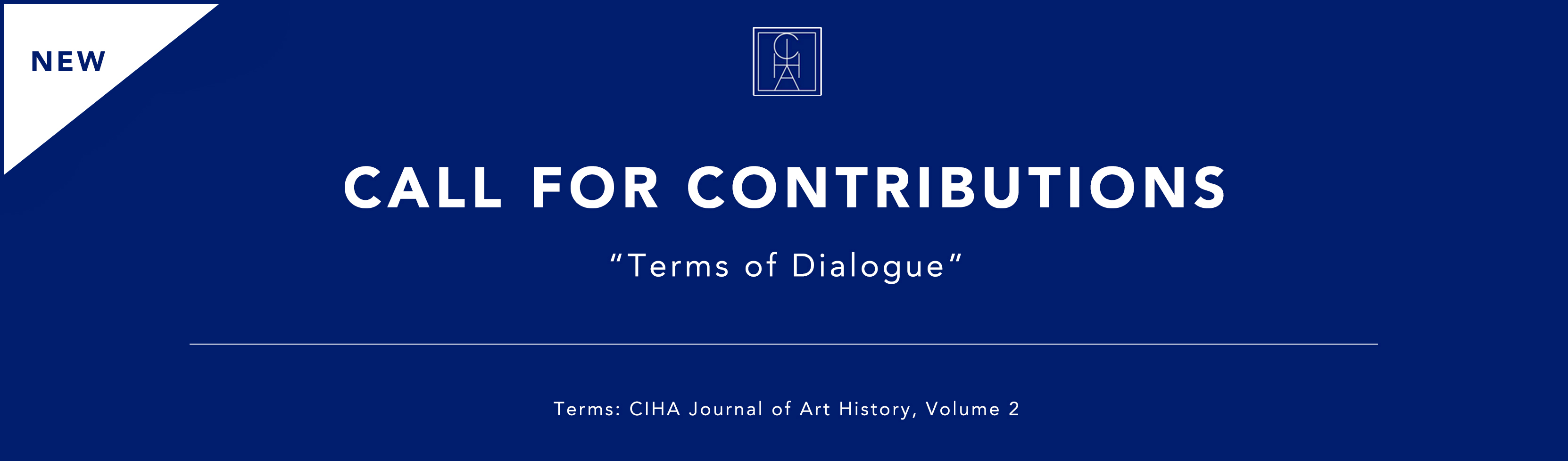 CFP Terms: CIHA Journal of Art History Vol.2